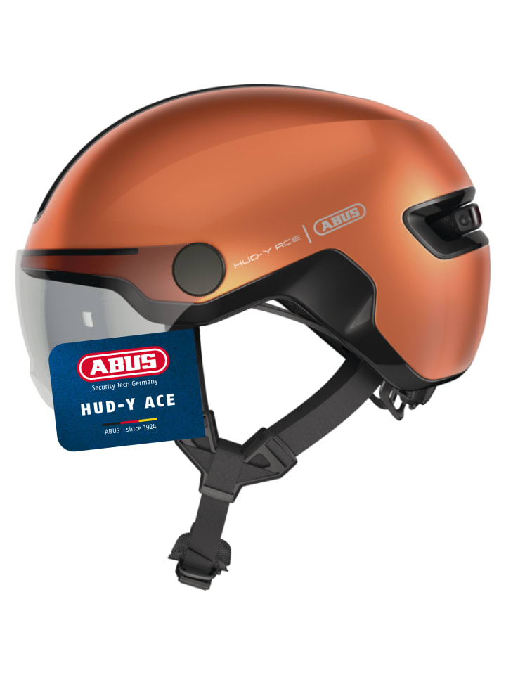 Fahrradhelm HUD-Y ACE in goldfish orange