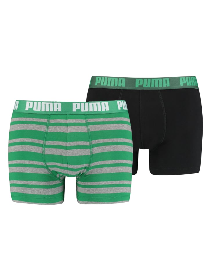 Boxershorts HERITAGE STRIPE BOXER 2er Pack in 327 - green