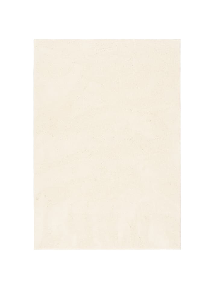 Hochflor-Teppich Silky in creme