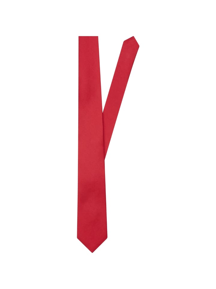 Krawatte Breit (7cm) in Rot