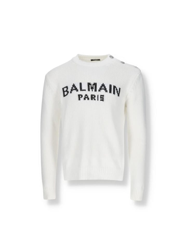 Weiß Baumwolle Sweatshirt