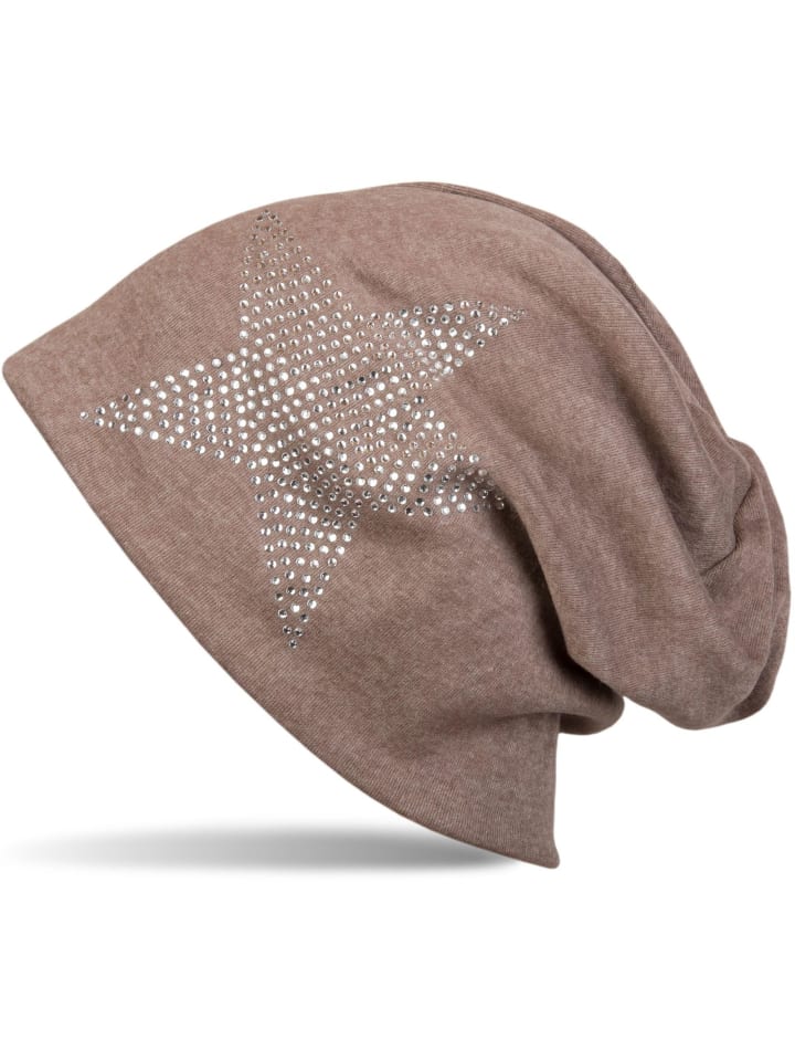 Beanie Mütze in Braun