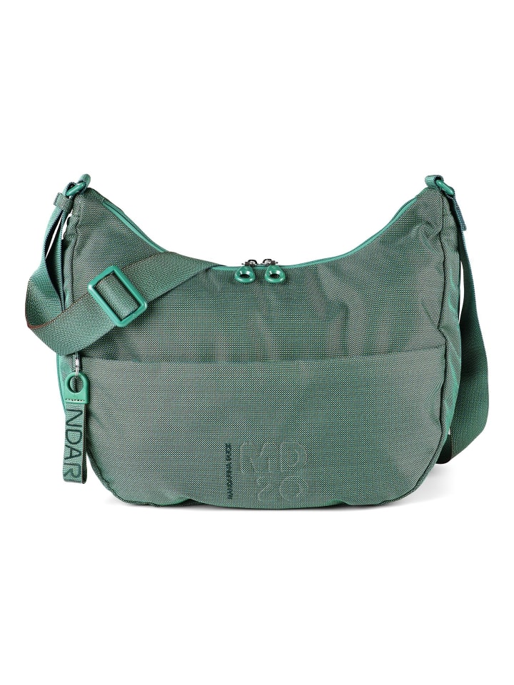 MD20 Umhängetasche 39 cm mit Dehnfalte emerald