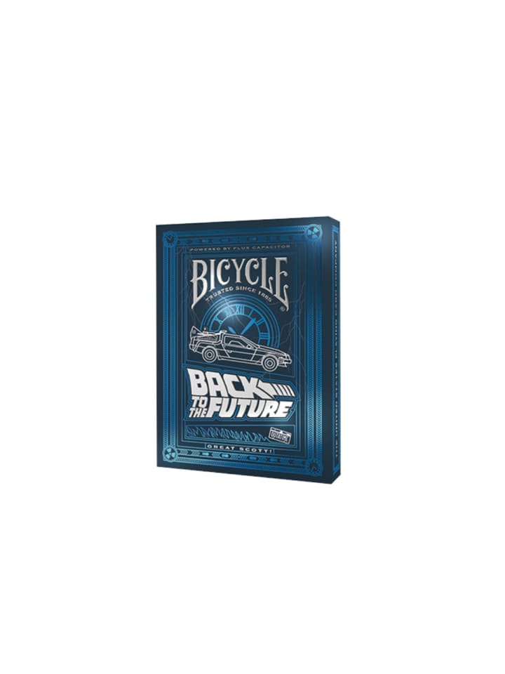Bicycle Kartendeck - Back to the Future in blau