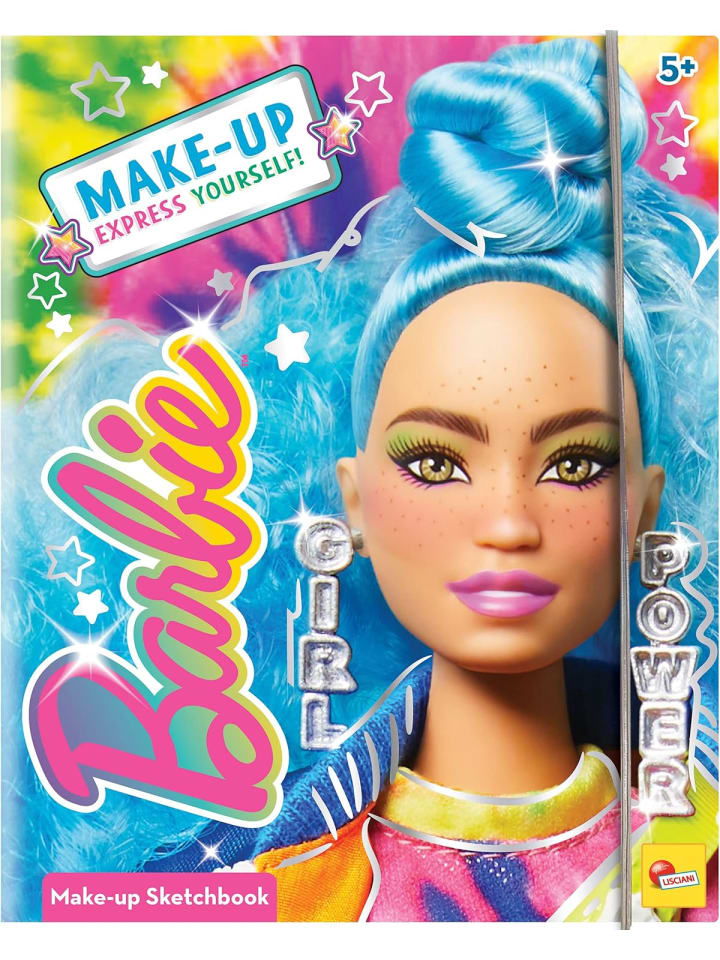 Barbie Sketch Book Make Up Goal in mehrfarbig