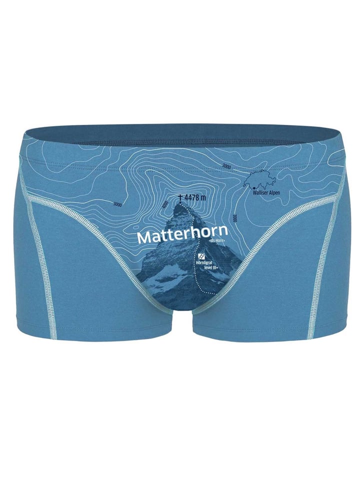 Boxershort 1er Pack in Matterhorn (Himmelblau)