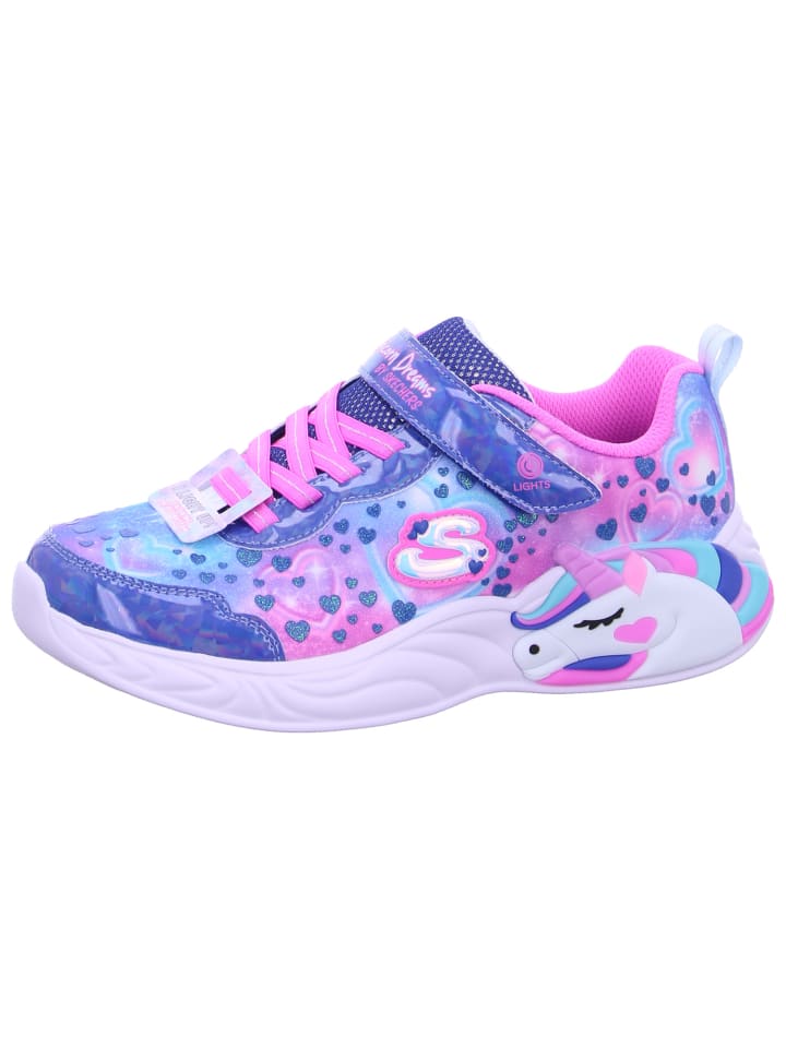 Sneaker Unicorn Dreams in Blau