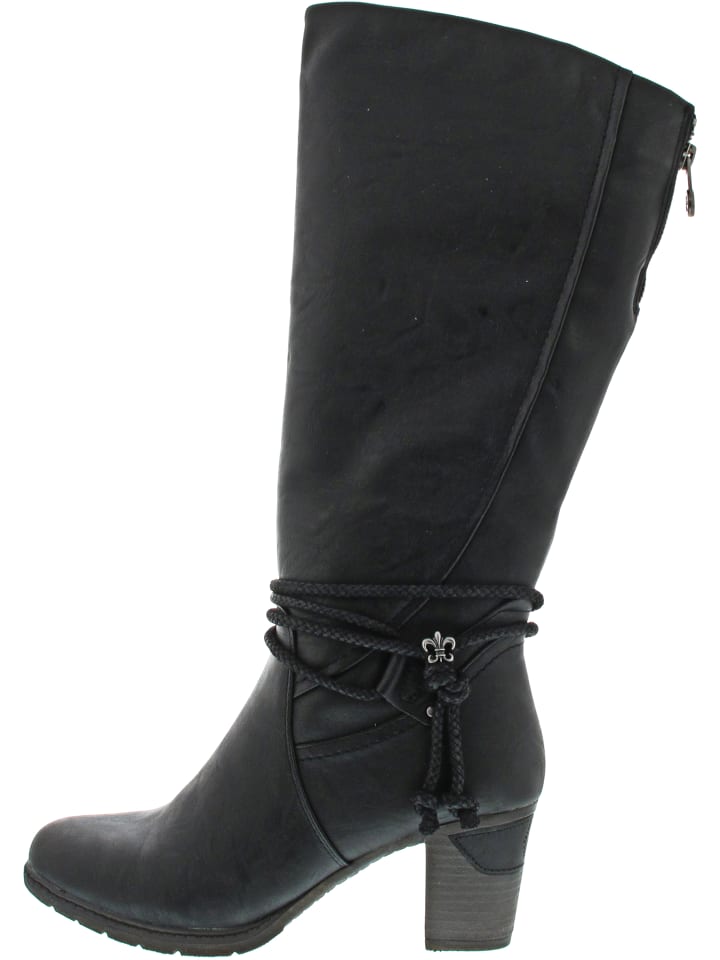 Langschaftstiefel Schwarz