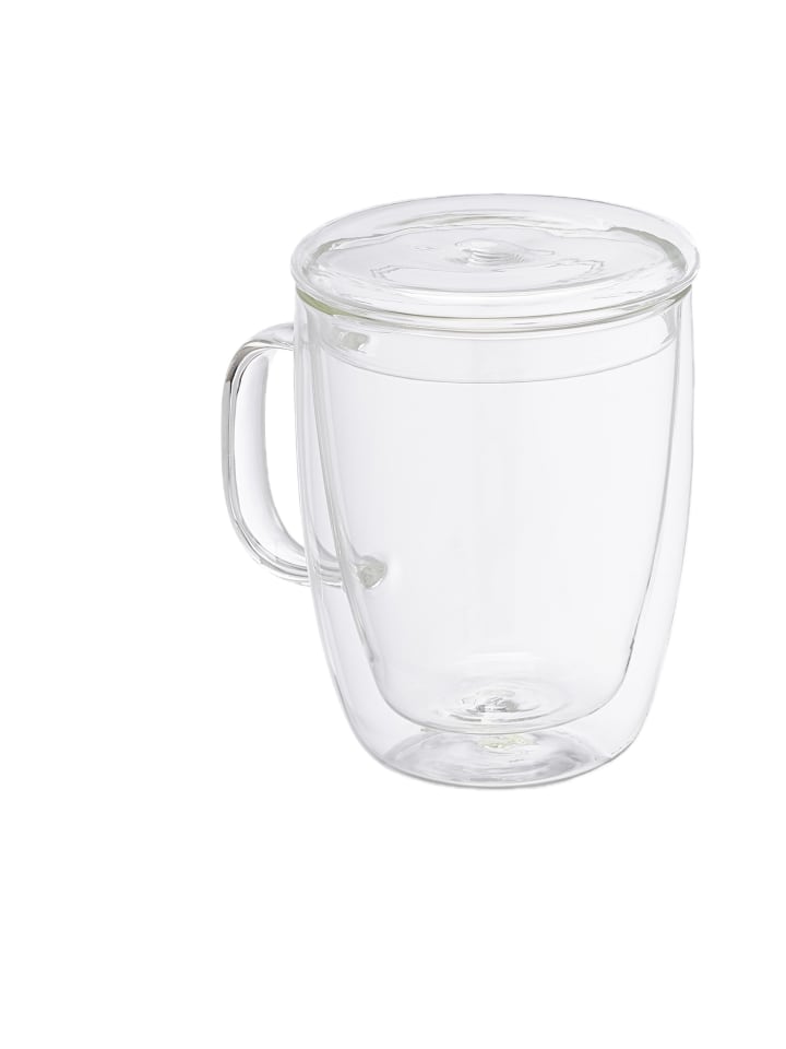2er Kaffeegläser Set in Transparent - 500 ml