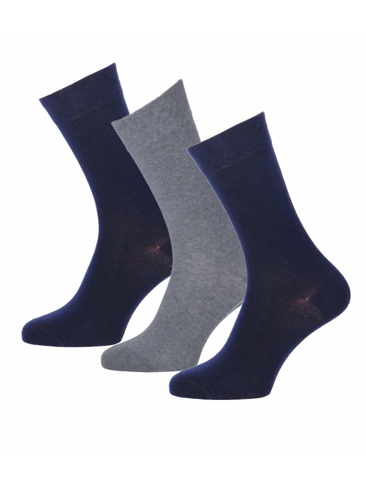 Socken Unisex DAILY LIFE in blau grau