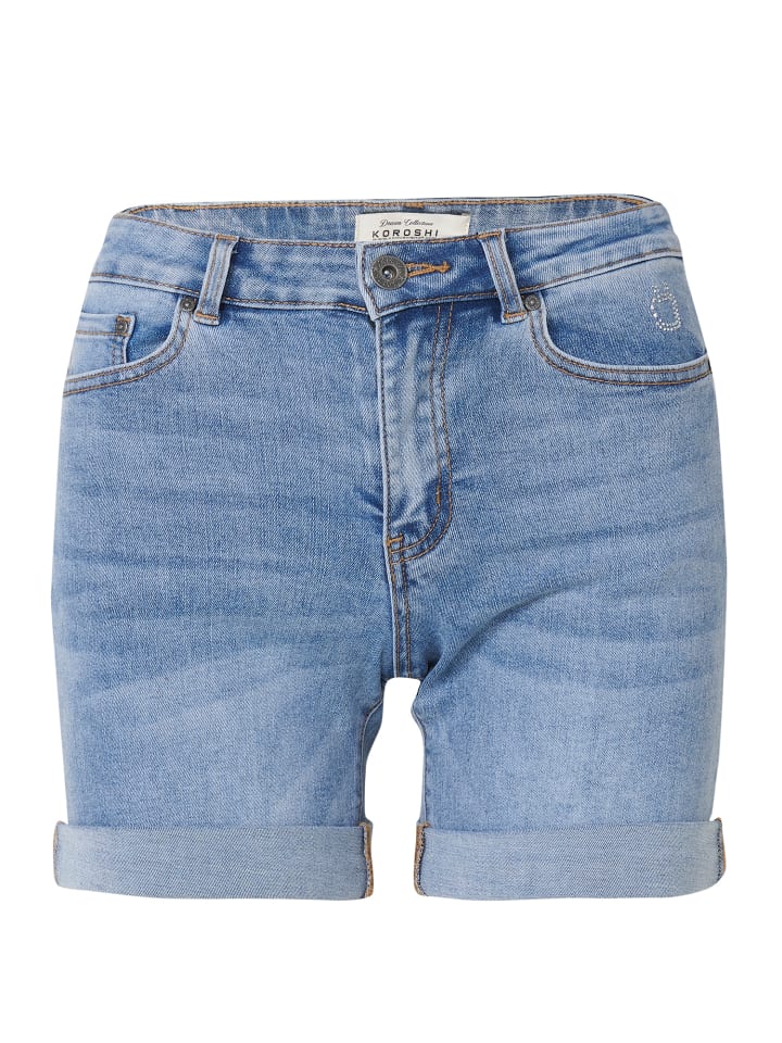 Jeans shorts. in blau
