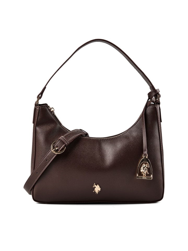 Jones Schultertasche 30 cm dark brown