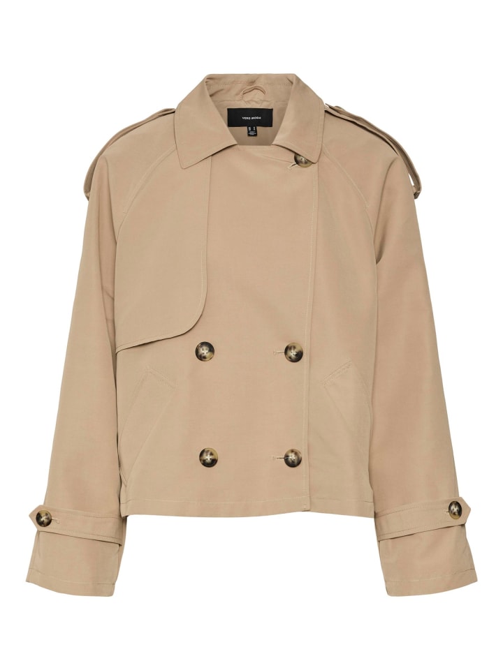 Trenchcoat in Silver Mink