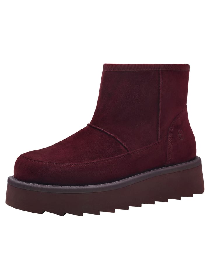 Stiefelette in MERLOT