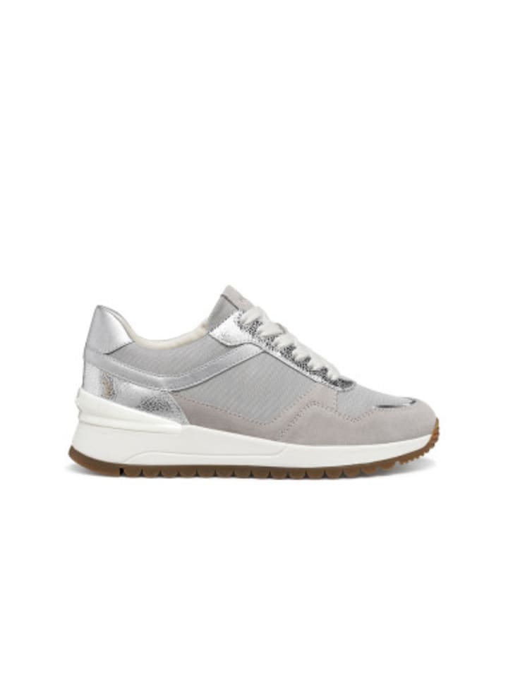Sportschuhe D in Cremeweiß/Silber