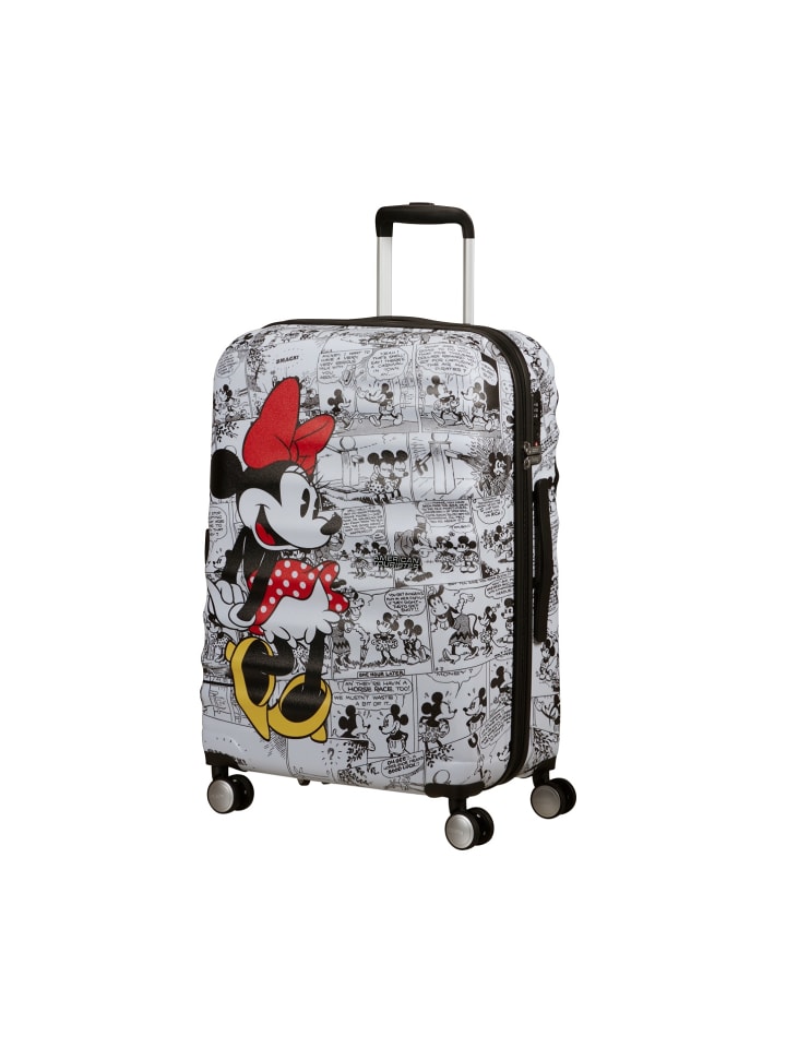 Wavebreaker Disney Spinner 67 cm mit TSA-Zahlenschloss in Minnie Comics White