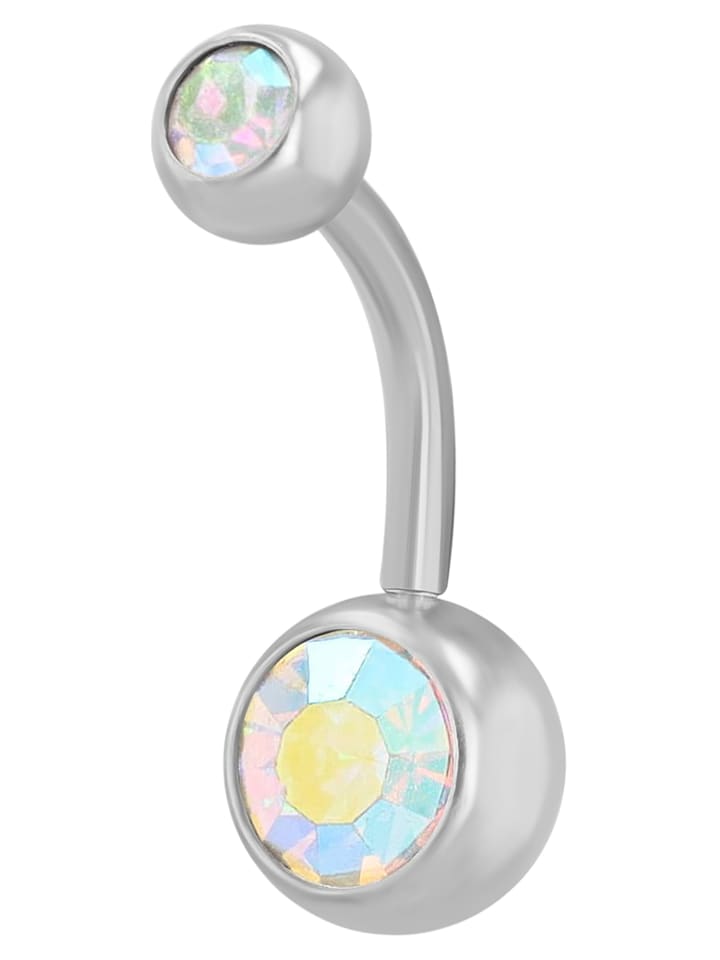 Damen Piercing aus Edelstahl in silber