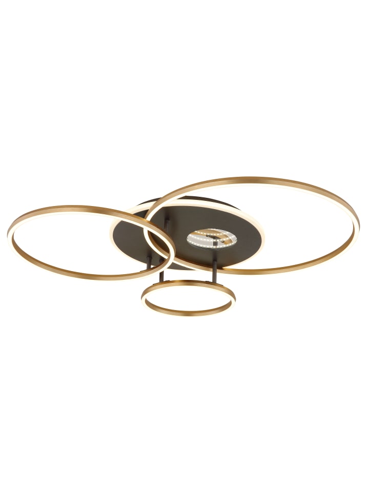 Deckenleuchte "INVERTINA" in gold