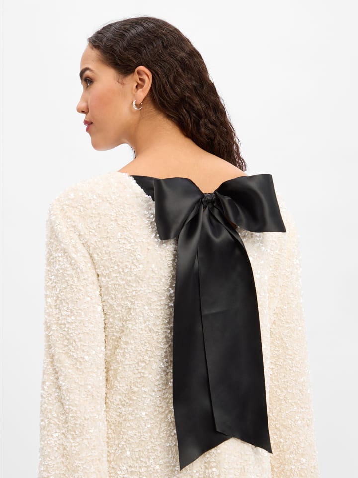 Kleid in ecru - 0001