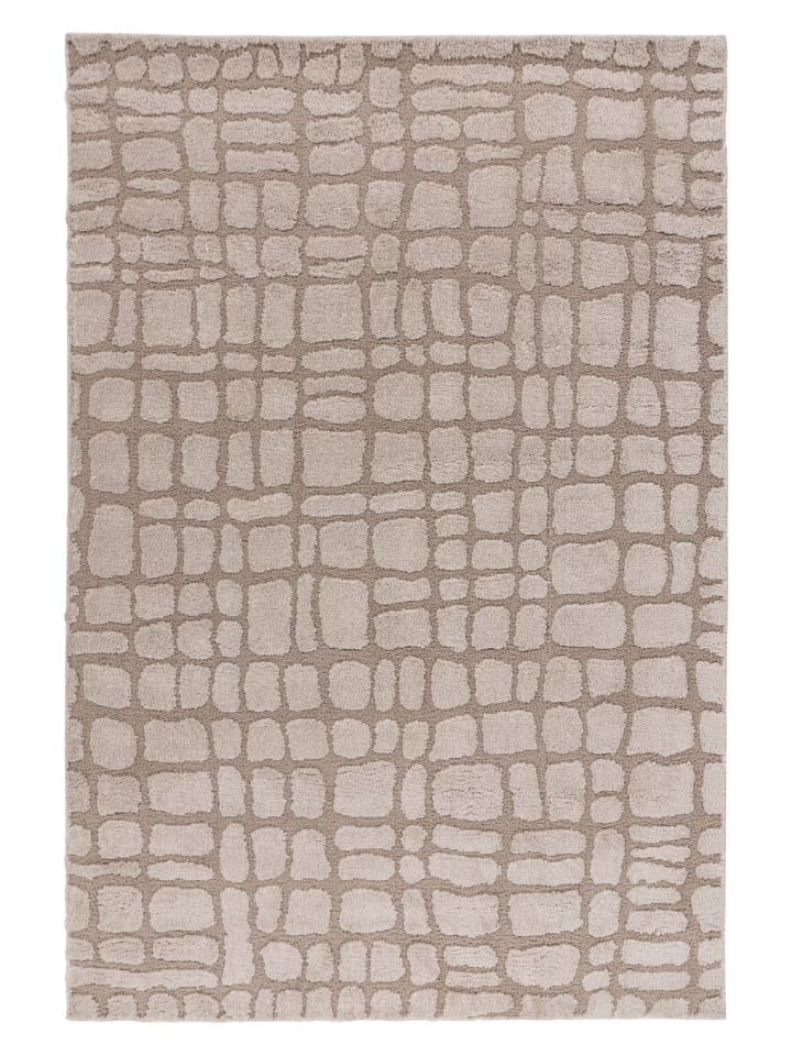 Wohnzimmer Teppich – Kurzflorteppich Angel 125 in beige