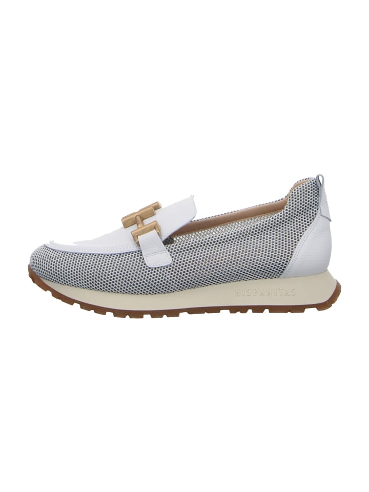 Klassische Slipper in Weiß