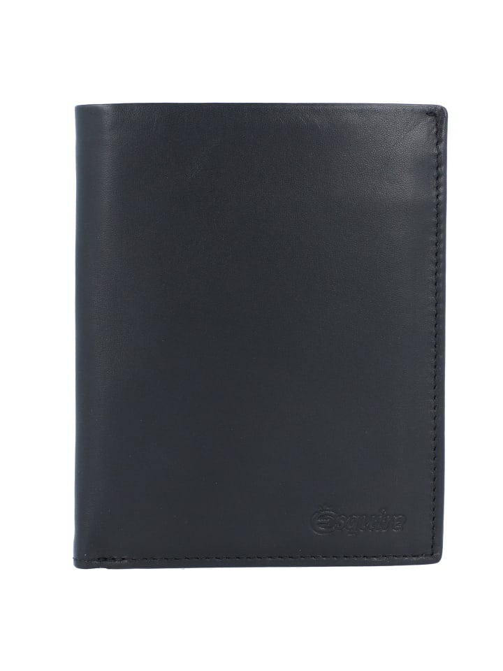 New Silk Geldbörse Leder 9,5 cm schwarz