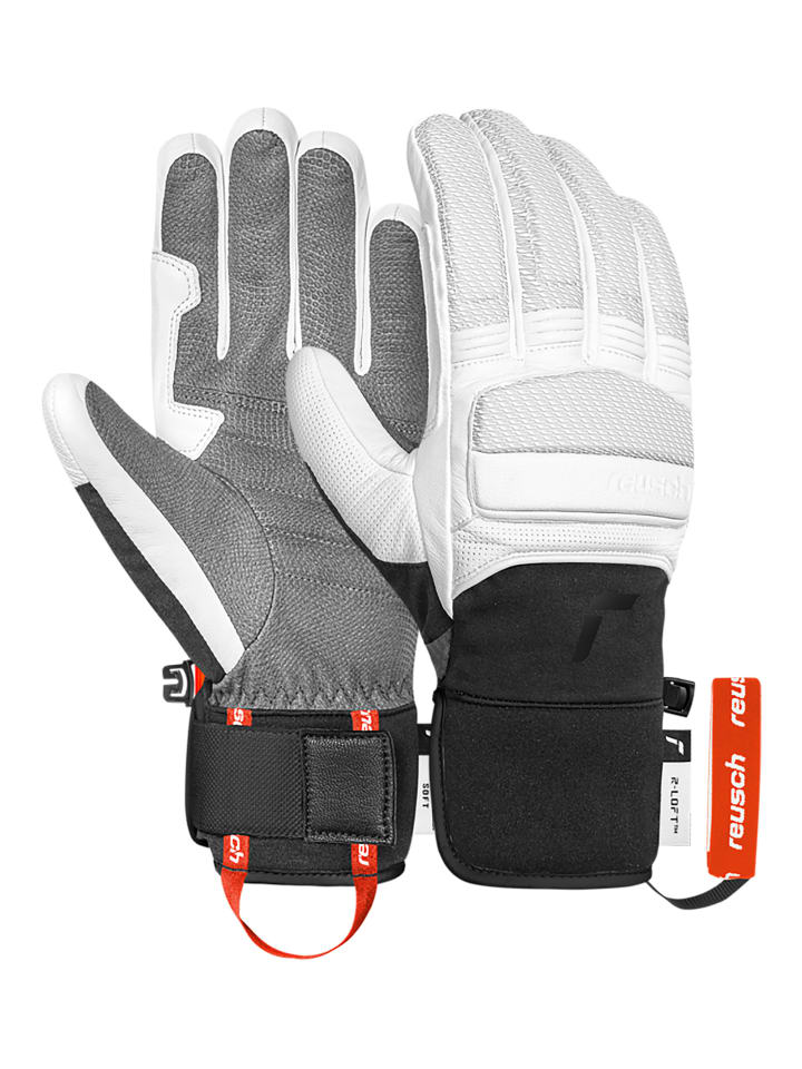 Fingerhandschuhe Alpine Master in 1101 white / black