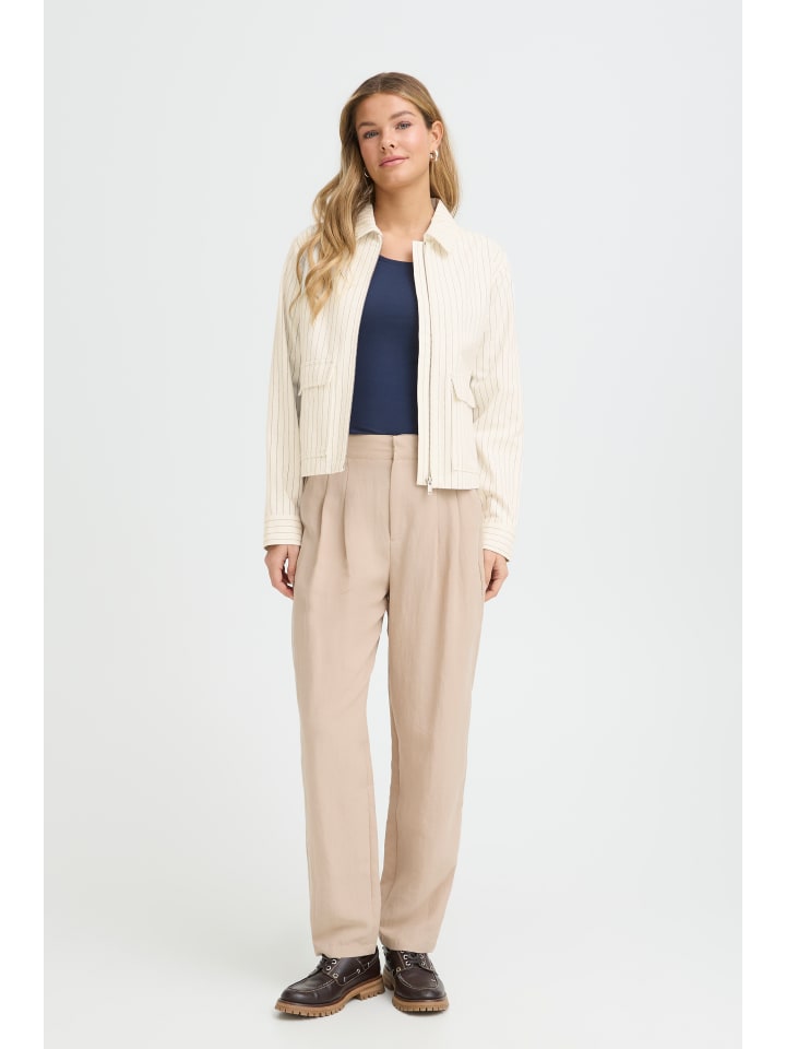 Jacke FRINEZ Regular fit in CHOCOLATE STRIPE