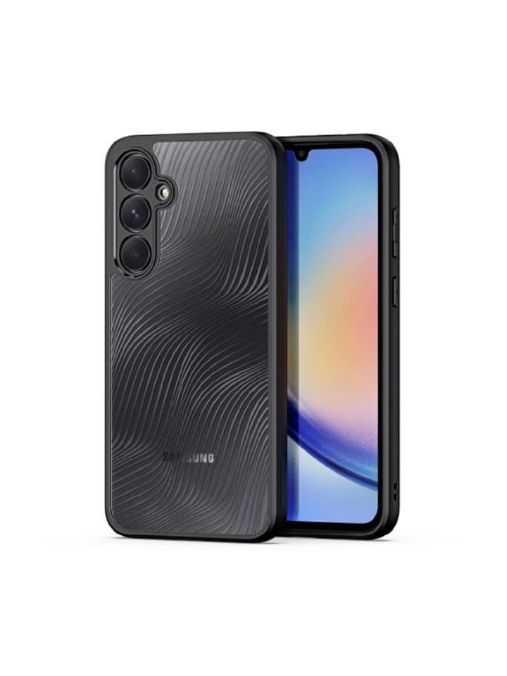 Aimo Hülle kompatibel mit Samsung A55 5G - Schwarz in Schwarz