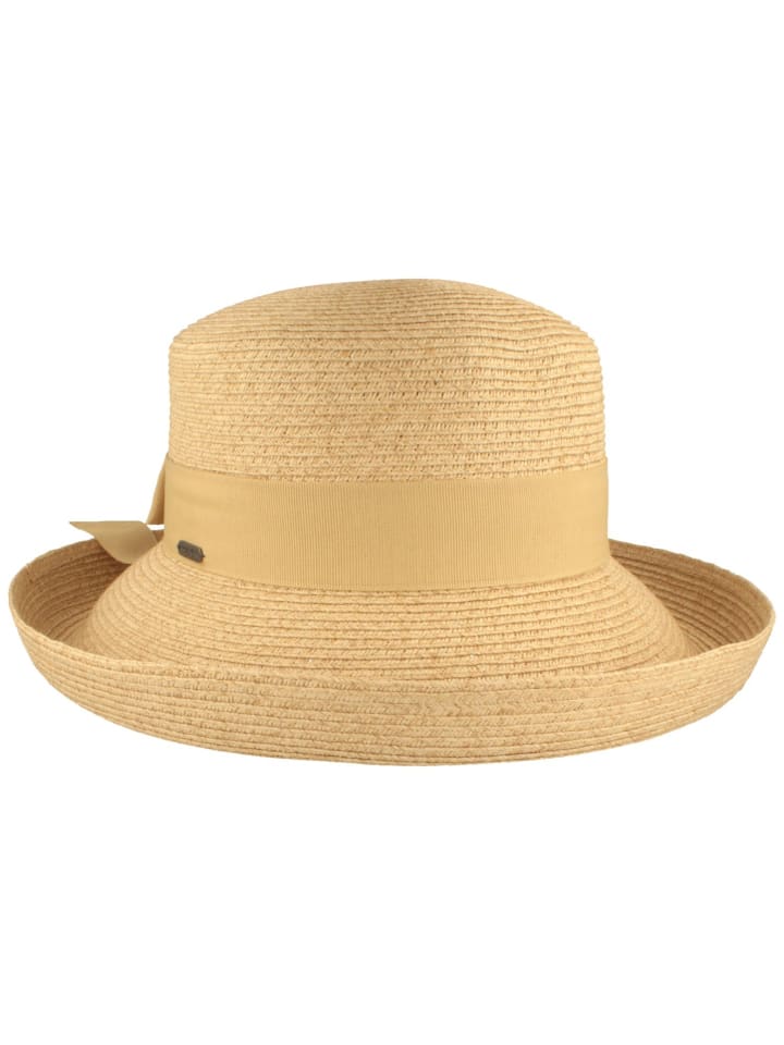 Strohhut in beige