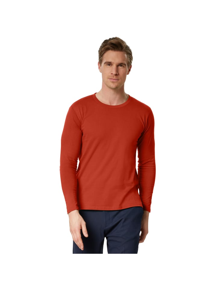 Langarmtop, Für viele Outfits & Auftritte, Rundhals mit Rippenbündchen