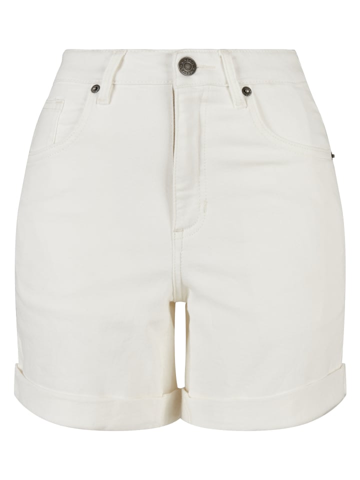 Jeans Shorts in offwhite raw