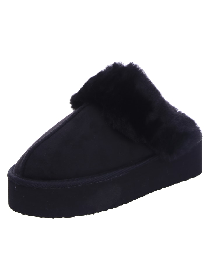 Pantoffel in schwarz