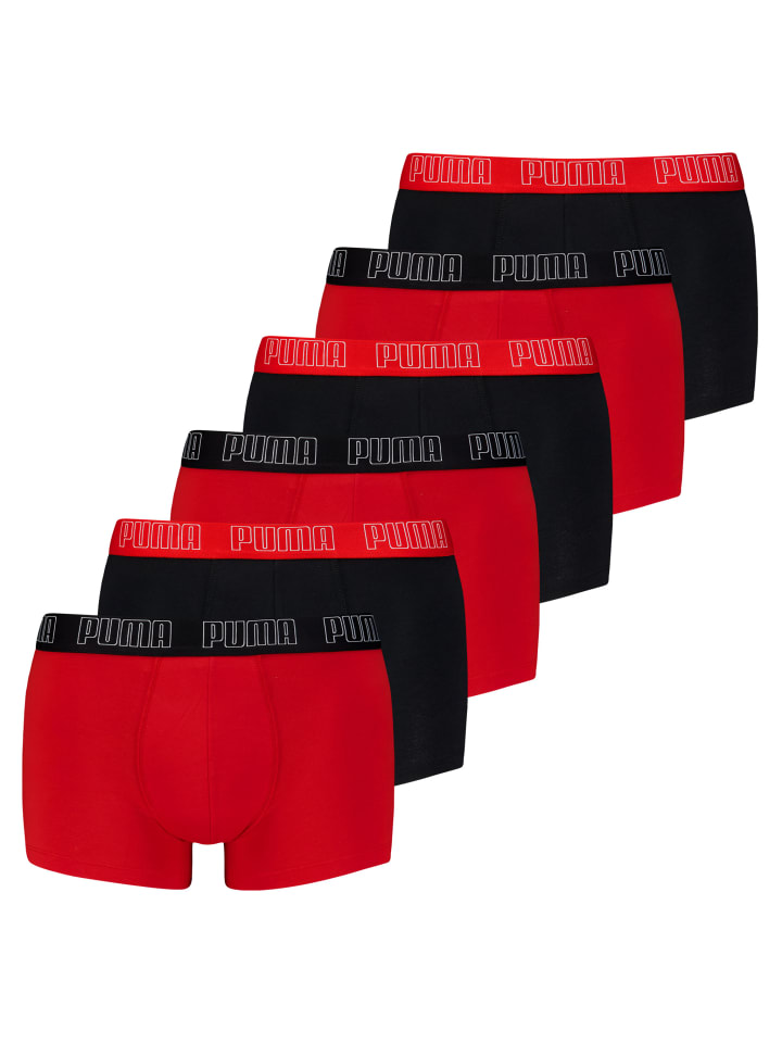 6er Pack Basic Trunks in Mehrfarbig