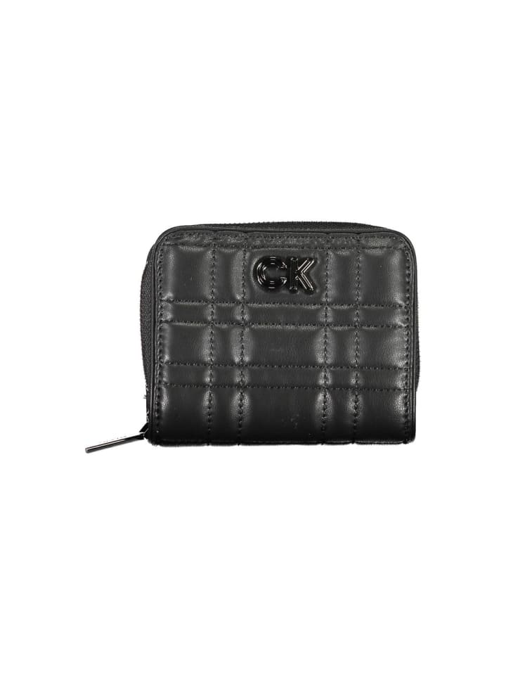 Schwarz Polyester Damen Geldbörse