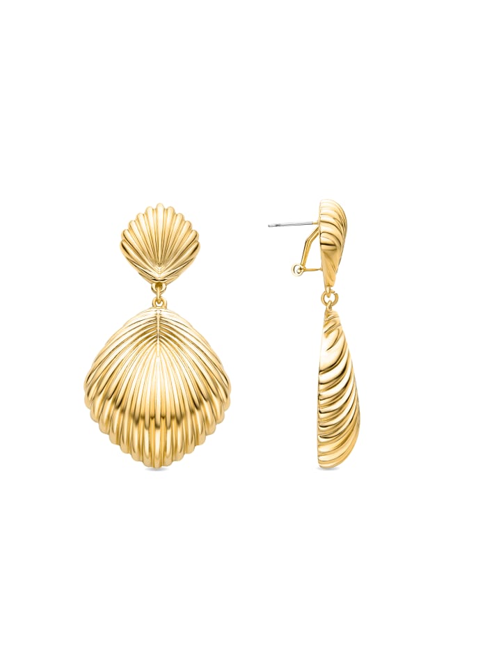 Ohrringe Kaizal mit 18 Karat Goldfinish – KAIZAL