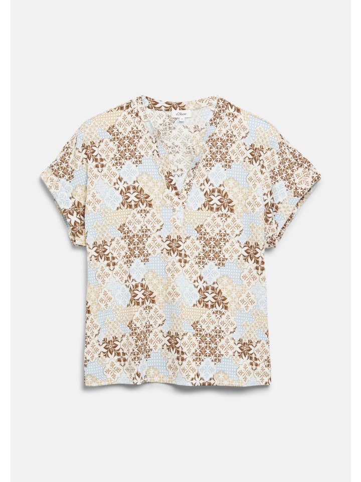 T-Shirt in 89A4_sandfarben