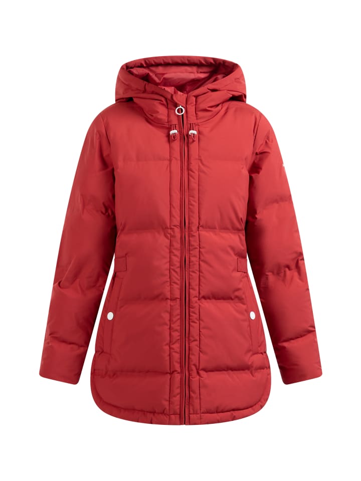 Damen Winterjacke Mit Wattierung in Rot