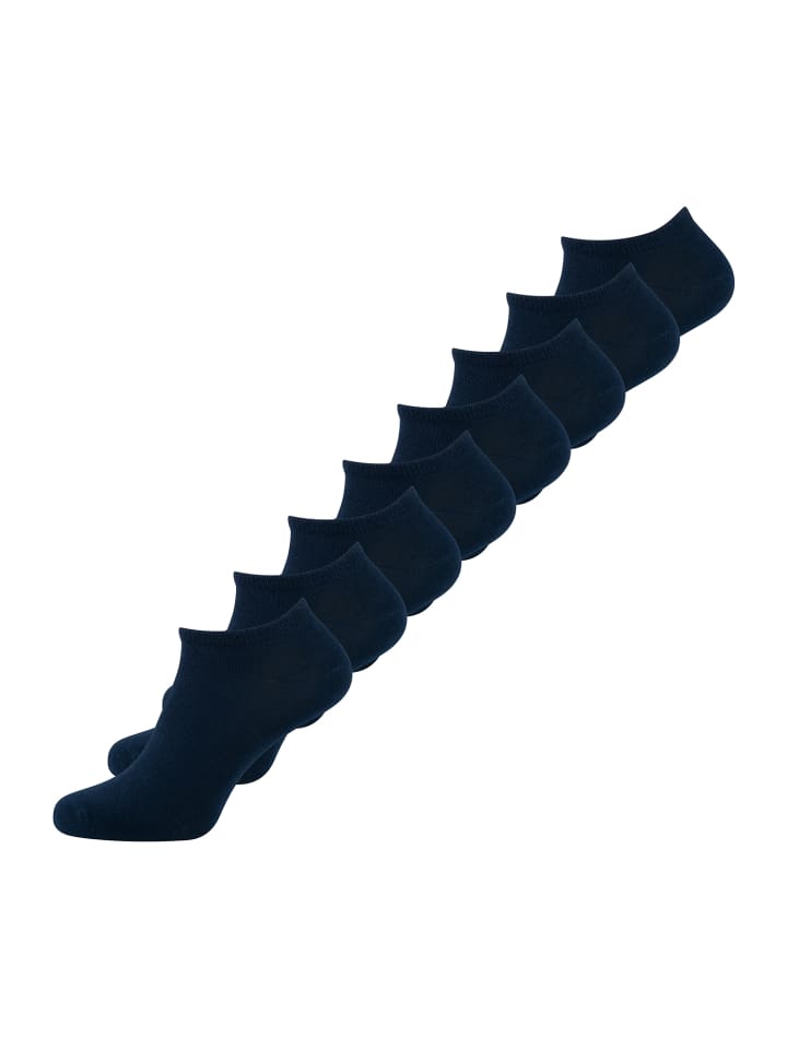Sneakersocken Baumwolle in maritim