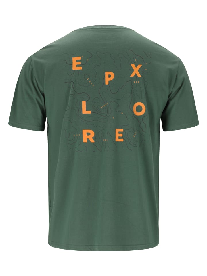 T-Shirt Maros in 3175 Trekking Green