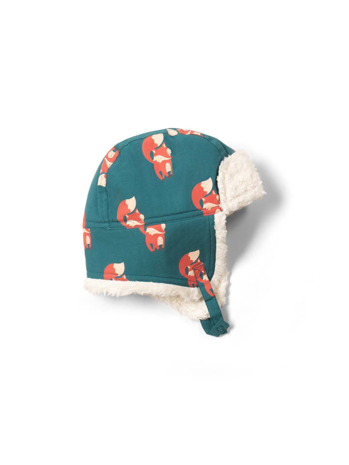 Sherpa Fleece Hat in Blue