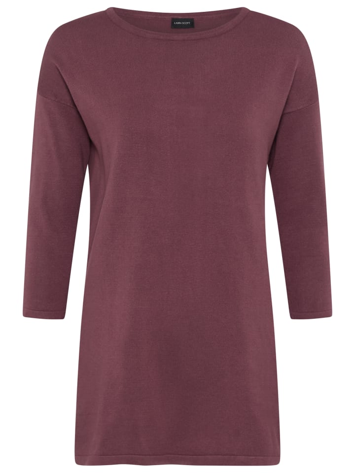 Longpullover in rose
