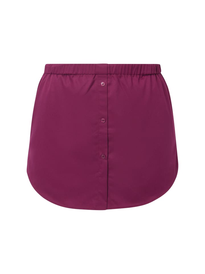 Accessoire in dunkel weinrot
