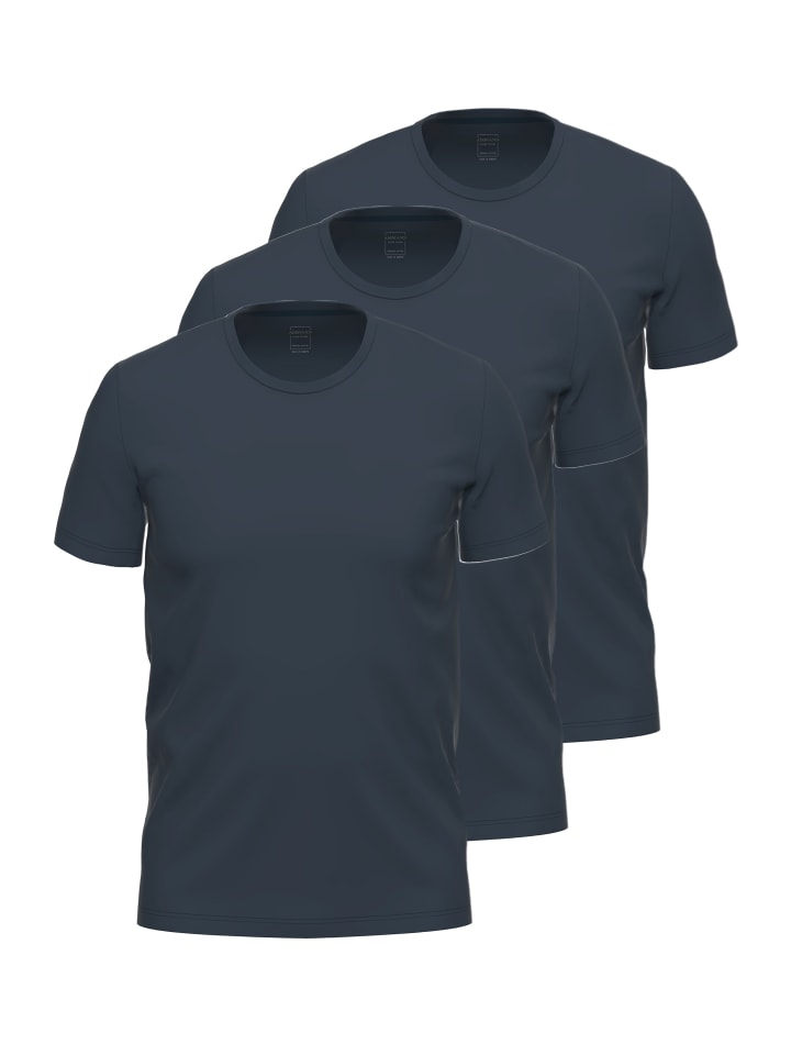 Unterhemd / Shirt Kurzarm Close to you in Nightblue