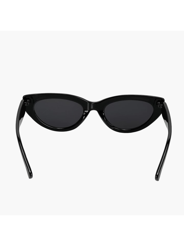 Damen Sonnenbrille Noir Cat in Schwarz
