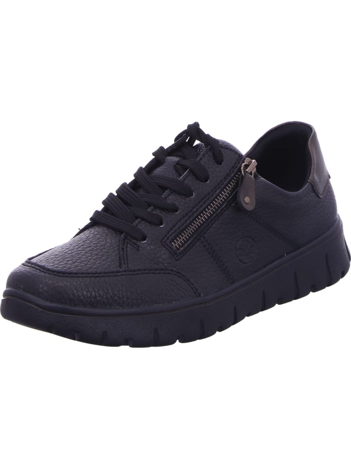 Schnürschuhe in schwarz