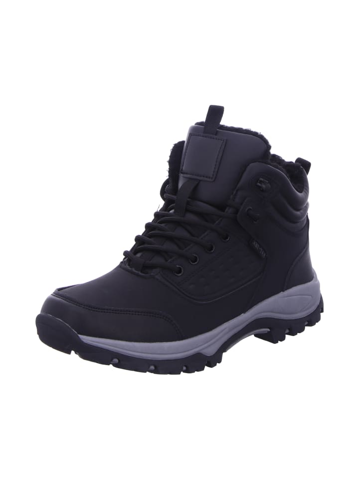Schnürstiefel Mit Tex-Membran in schwarz