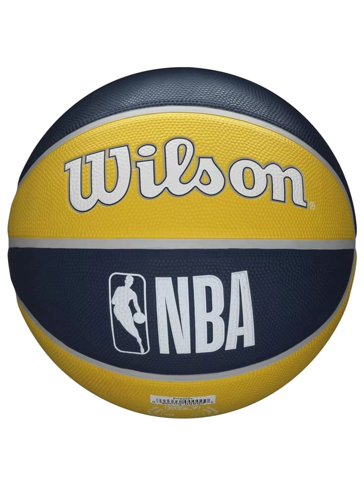 Wilson NBA Team Indiana Pacers Ball in Gelb