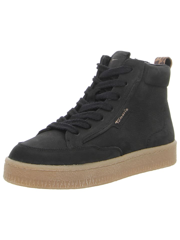 Stiefelette in schwarz