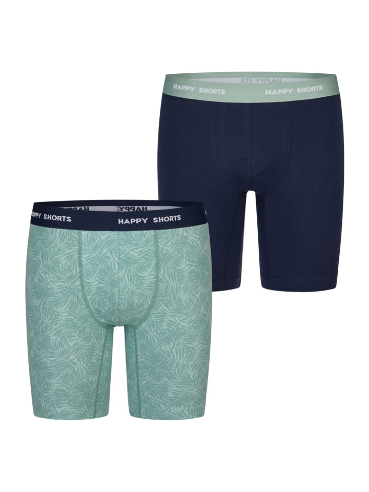 Langer Boxer Jersey Boxer Briefs in Palm Leaves
